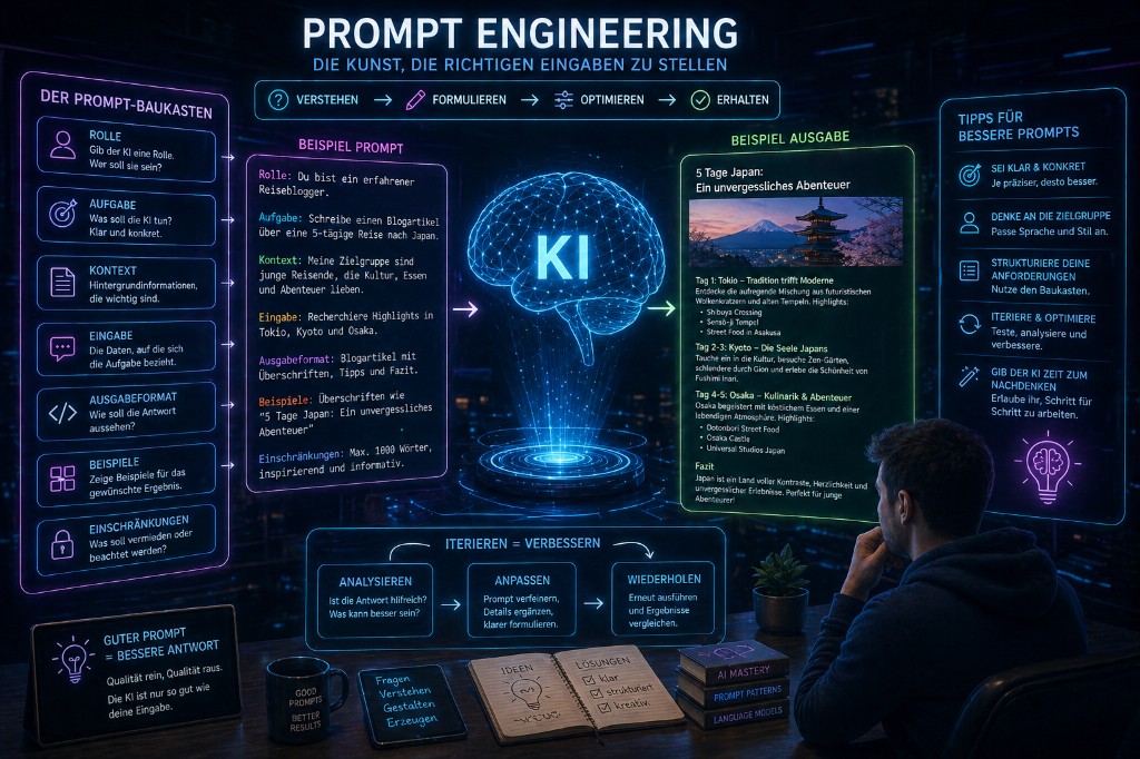 Visualisierung zu Prompt-Design