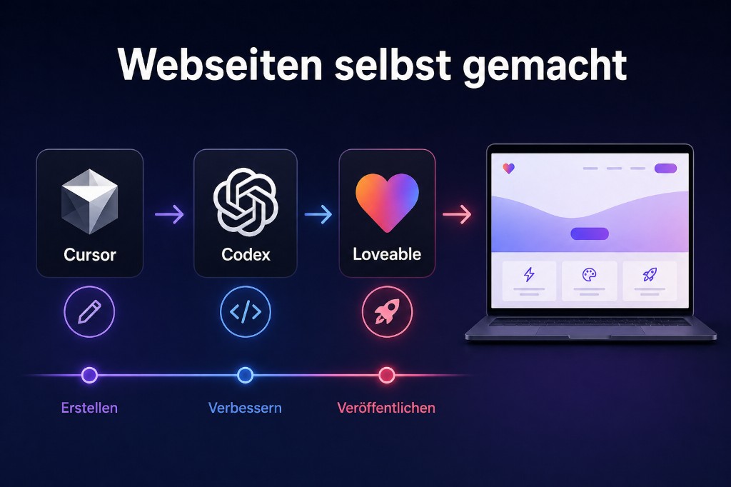 Webseiten mit KI erstellen